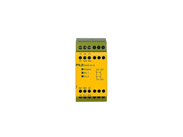 Relé de seguridad PNOZ X2.1C 24VAC/DC 2N/O