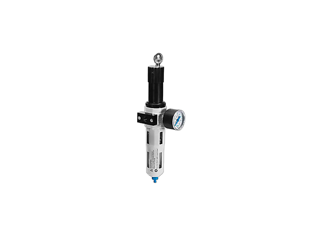 Filtro de Aire FESTO LFRS-1/2-D-MIDI G1/2 Filtración 40µm Vaso PC Purga Manual
