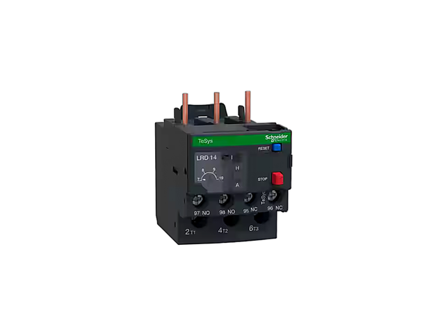 Relé de Sobrecarga Térmica Schneider Electric TeSys LRD14 Rango 7-10A Clase 10A