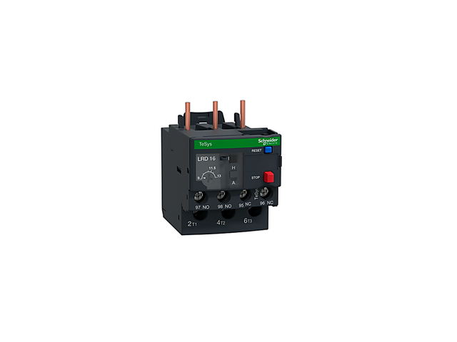 Relé de Sobrecarga Térmica Schneider Electric TeSys LRD16 Rango 12-18A Clase 10A